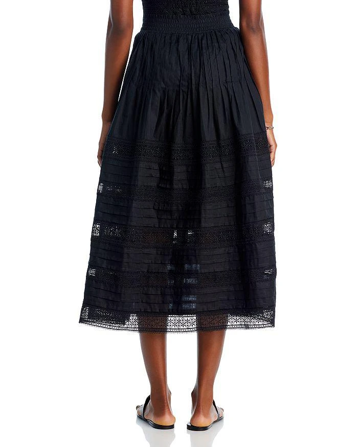 Waimari Camila Tiered Lace Midi Skirt 3