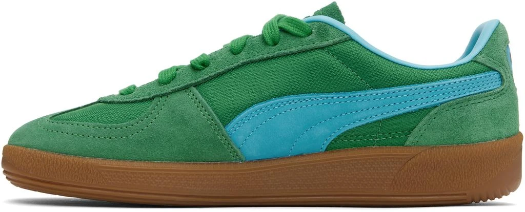 Puma Green & Blue Palermo Vintage Update Sneakers 3