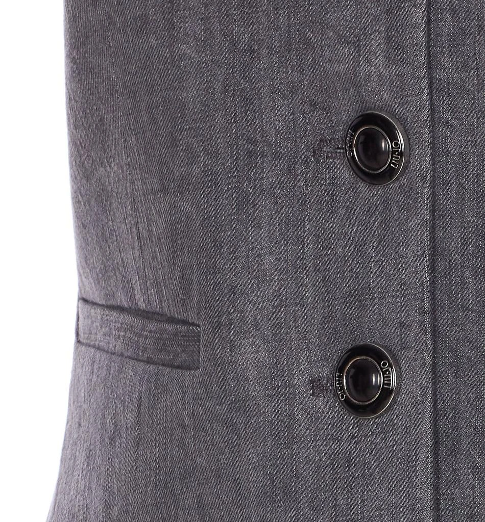 LIU •JO Liu Jo V-Neck Buttoned Denim Gilet 3