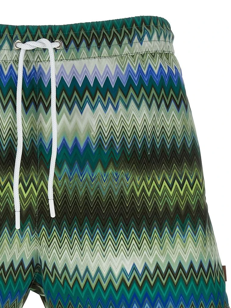 Missoni Missoni Zig-Zag Printed Drawstring Swim Shorts 3