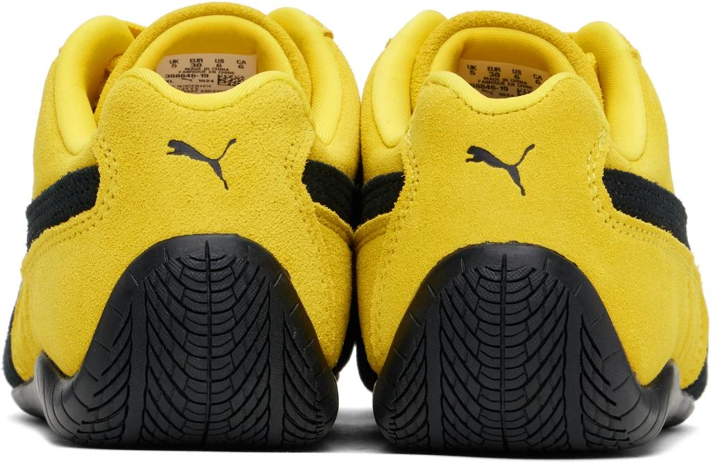 Puma Yellow & Black Speedcat OG Sneakers 2