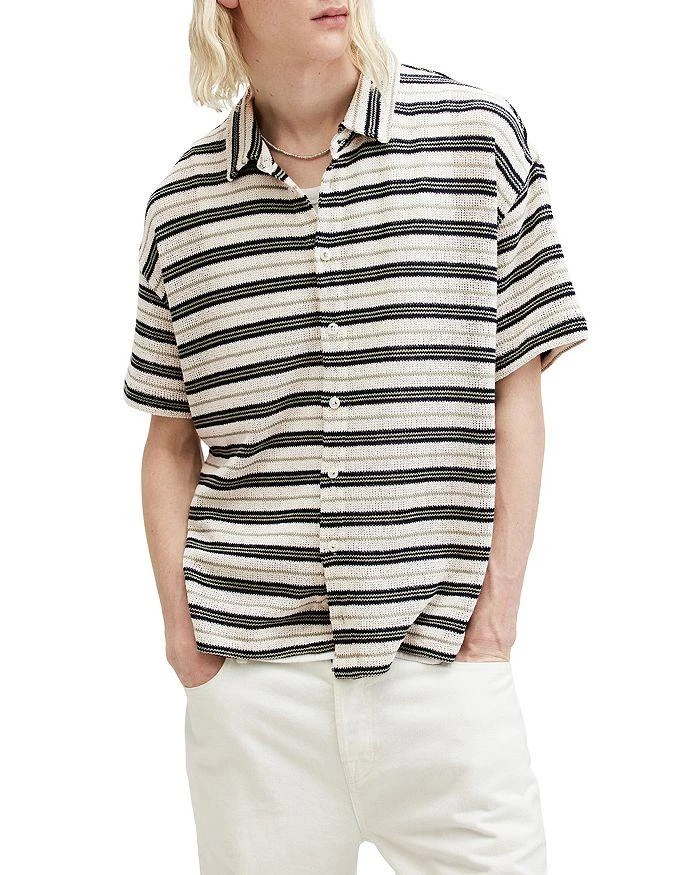 ALL SAINTS Jackson Relaxed Fit Short Sleeve Shirt 1