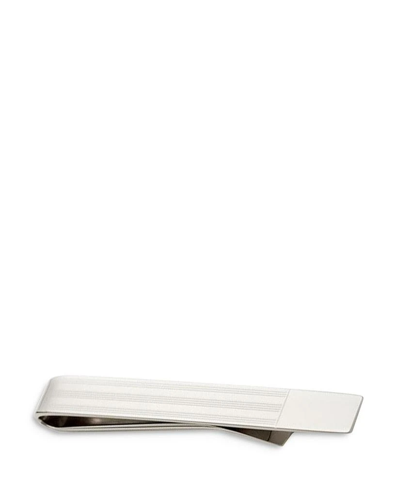David Donahue Engraved Sterling Silver Tie Bar 1