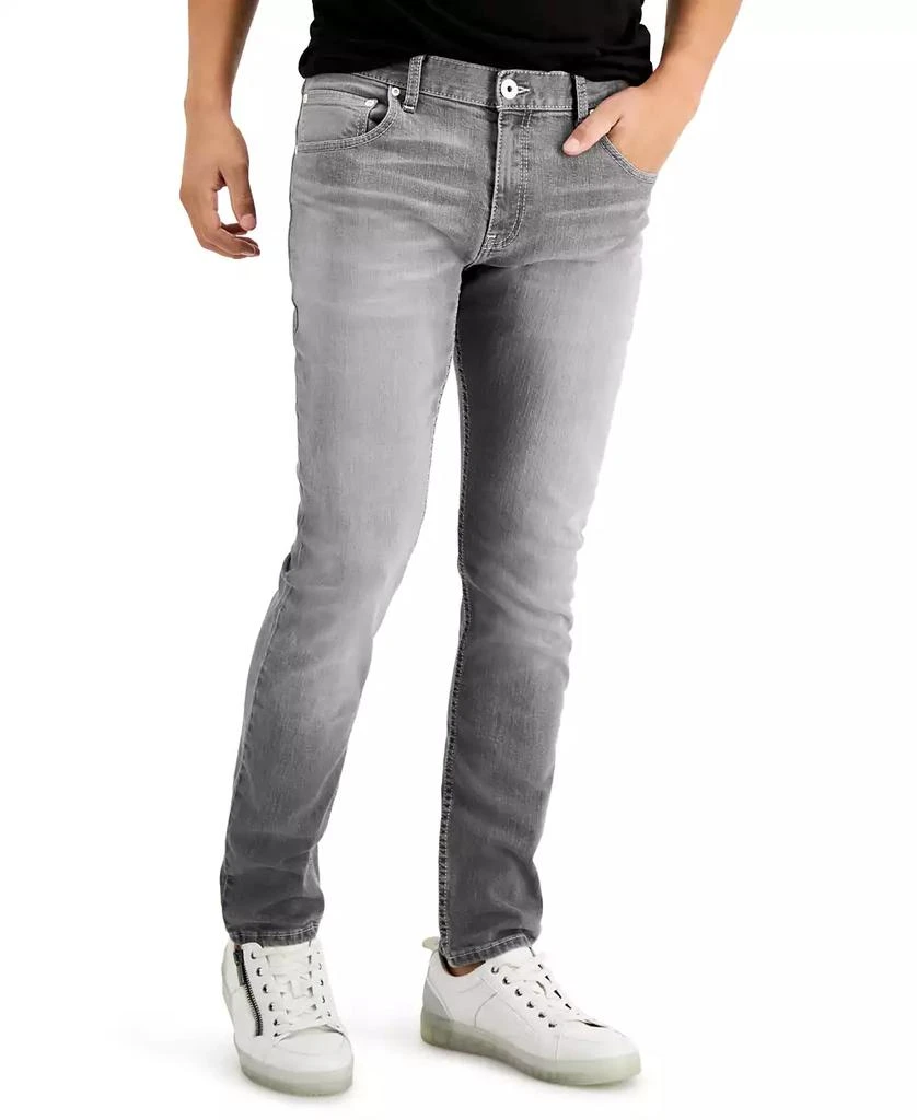INC International Men's Grey Skinny Jeans, Created for Macy's 1