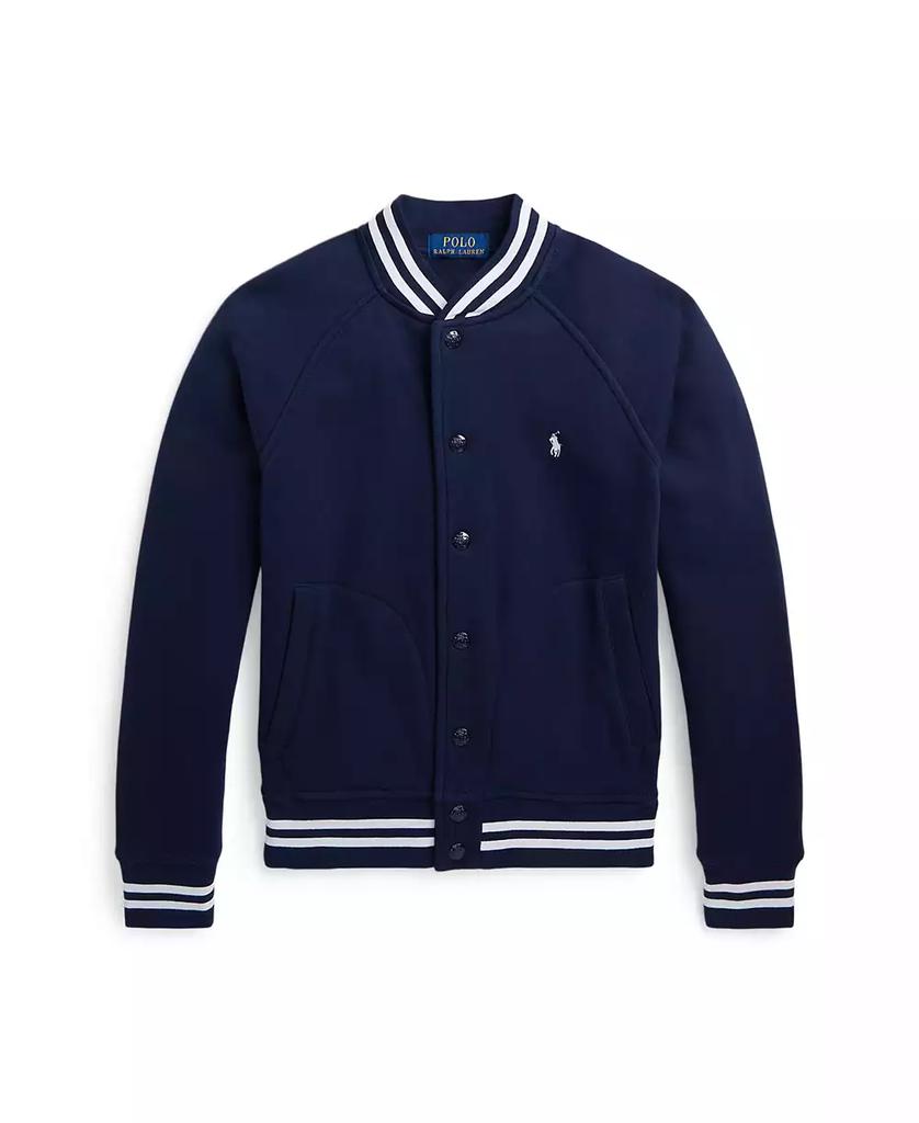 Ralph Lauren Big Boys Fleece Baseball Jacket