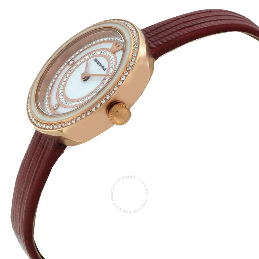 Emporio Armani Rosa Quartz Crystal White Dial Ladies Watch AR11532 2
