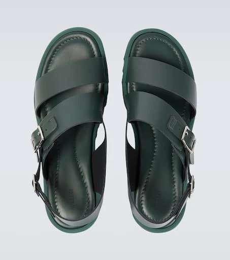AURALEE x Foot The Coacher leather sandals 4
