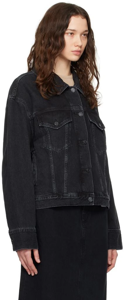 AGOLDE Black Martika Denim Jacket 2