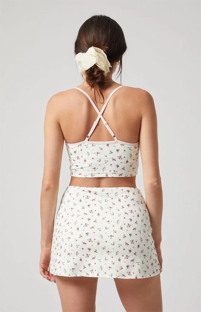 PAC 1980 PAC WHISPER Active Floral Gemini Mini Skort 5