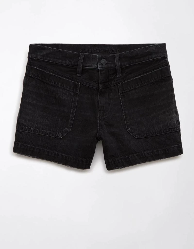 AE AE Strigid Super High-Waisted Relaxed Denim Short 3