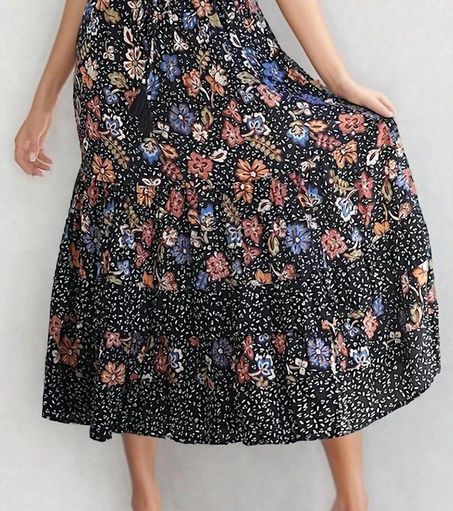 Nostalgia Rowan Tiered Maxi Skirt 1