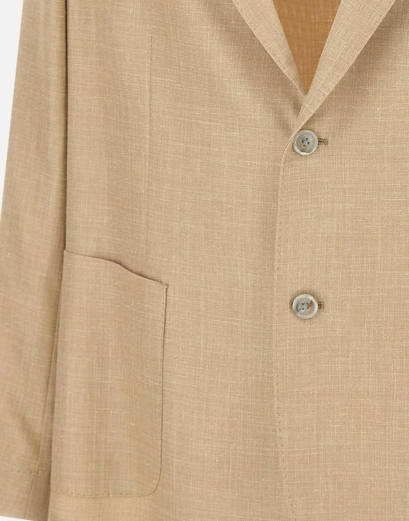 BARBA Wool, silk and linen blazer 4