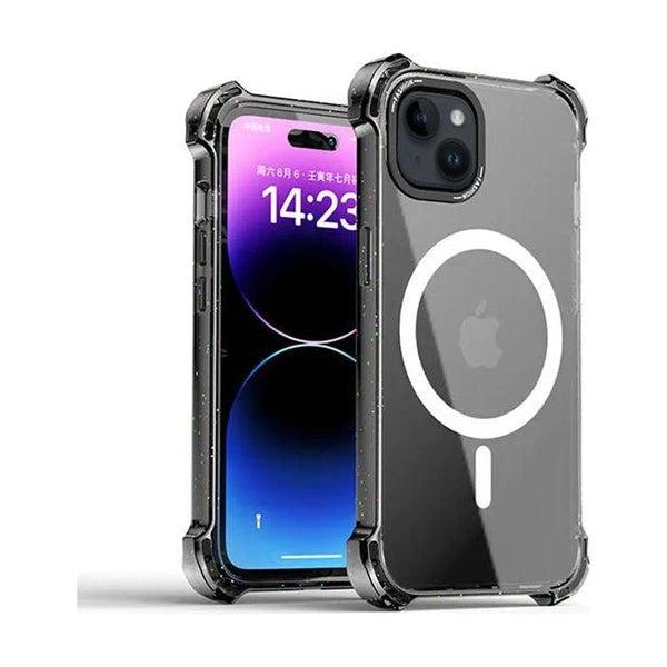 ENTRONIX Entronix [Magnetic] Case Compatible with iPhone 15 Plus - Clear Bounce Frame