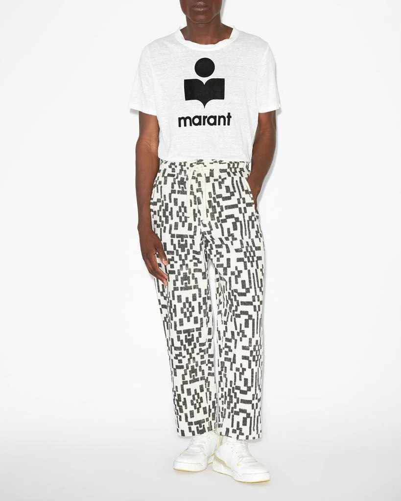 Isabel Marant ISABEL MARANT, KARMAN LOGO TEE-SHIRT - Men - White - XL 1