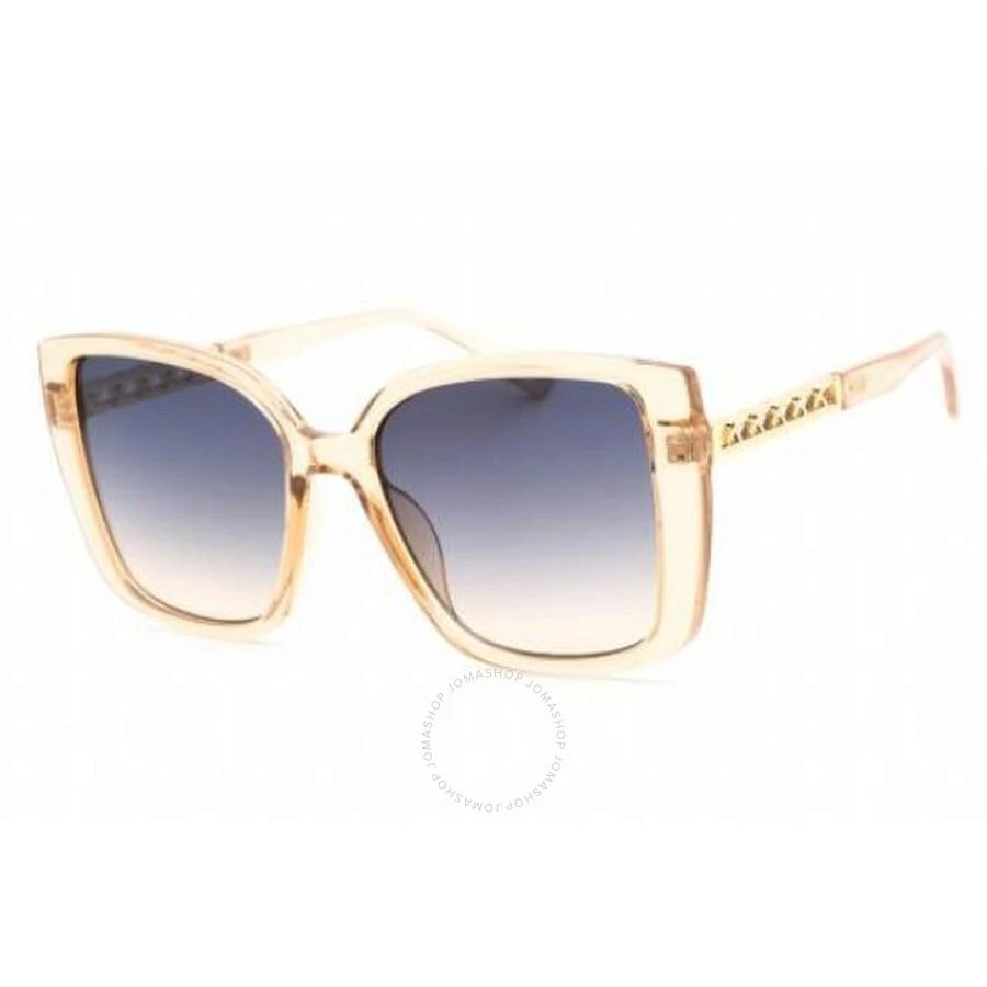 Guess Factory Blue Gradient Browline Ladies Sunglasses GF0427 27W 57 1