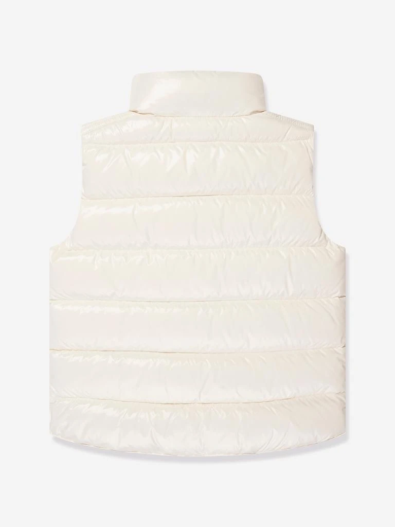 Moncler Moncler Enfant Boys Down Padded Tib Gilet in White 2