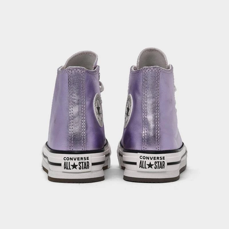 Converse Girls' Little Kids' Chuck Taylor All Star EVA Lift Platform Metallic Casual Shoes 4