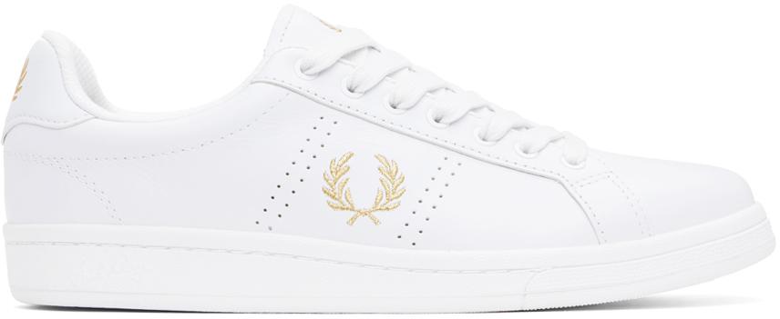 Fred Perry White B6312 Sneakers