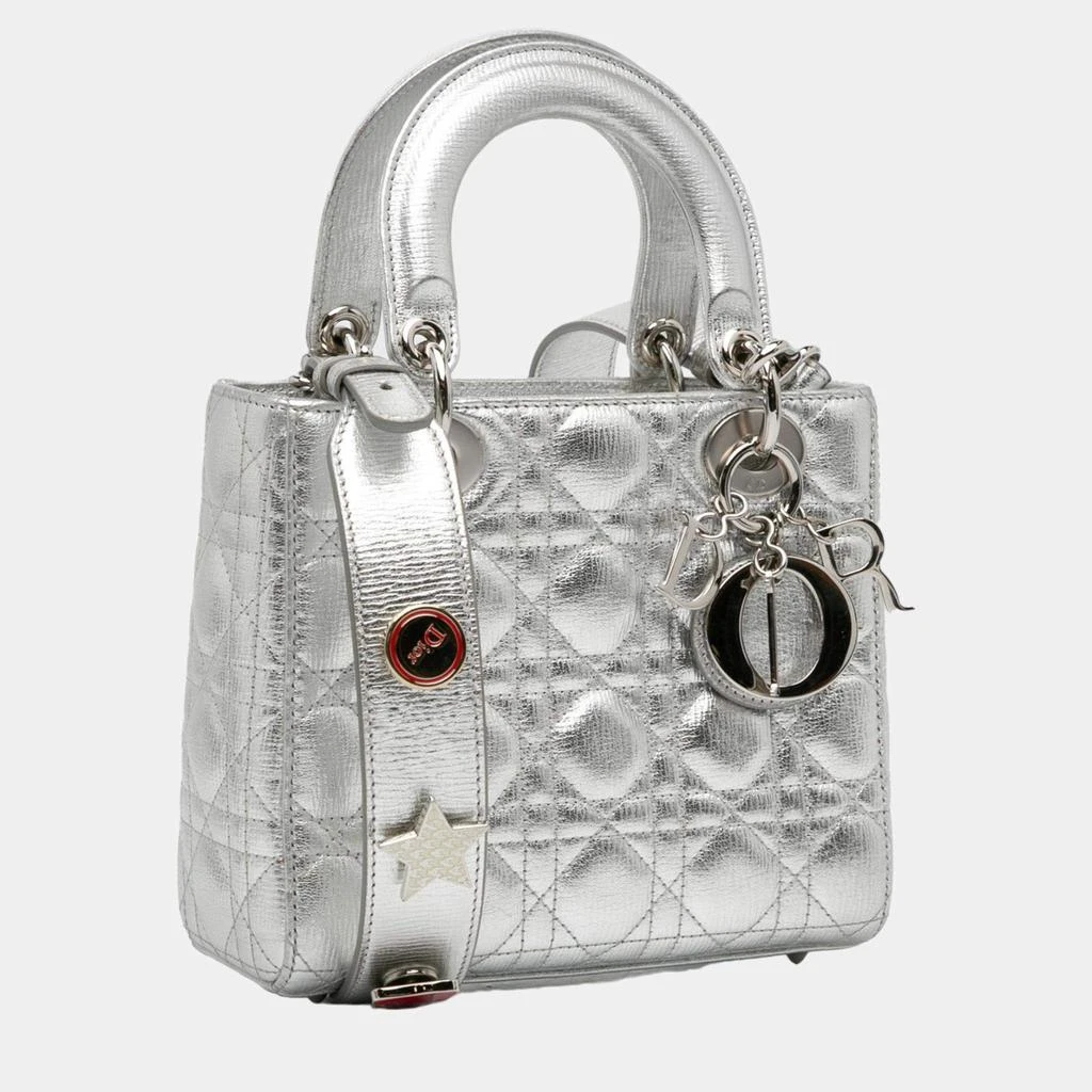 Dior Dior Silver Small Calfskin Cannage My ABCDior Lady Dior 2