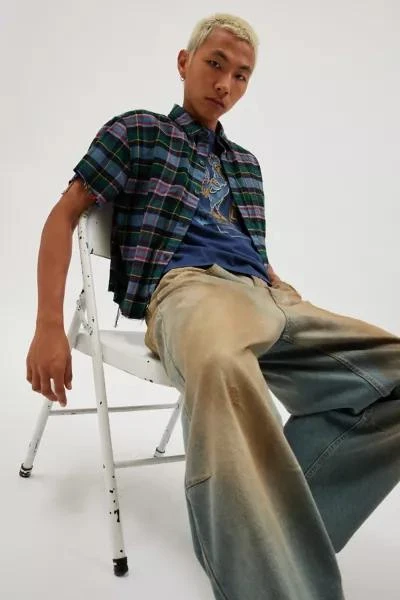 Urban Renewal Urban Renewal Remade Cropped Boxy Flannel Shirt 5