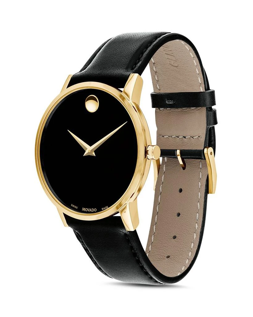 Movado Museum Classic Yellow Gold-Tone Case Watch, 40mm 2