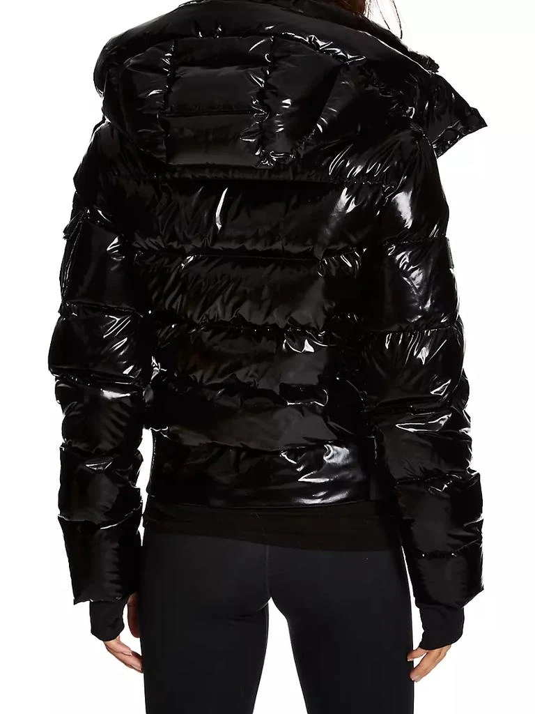 SAM. Bungalow Glossy Cropped Puffer Jacket 3