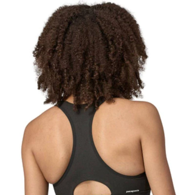 Patagonia Wild Trails Sports Bra In Black 2
