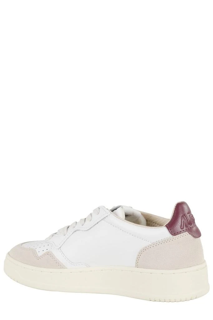 Autry Medalist Low Sneakers With Suede Inserts And Signature Logo 3