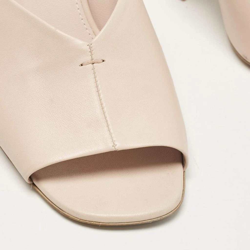 Salvatore Ferragamo Salvatore Ferragamo Light Pink Leather Sansu Slide Sandals Size 38.5 7