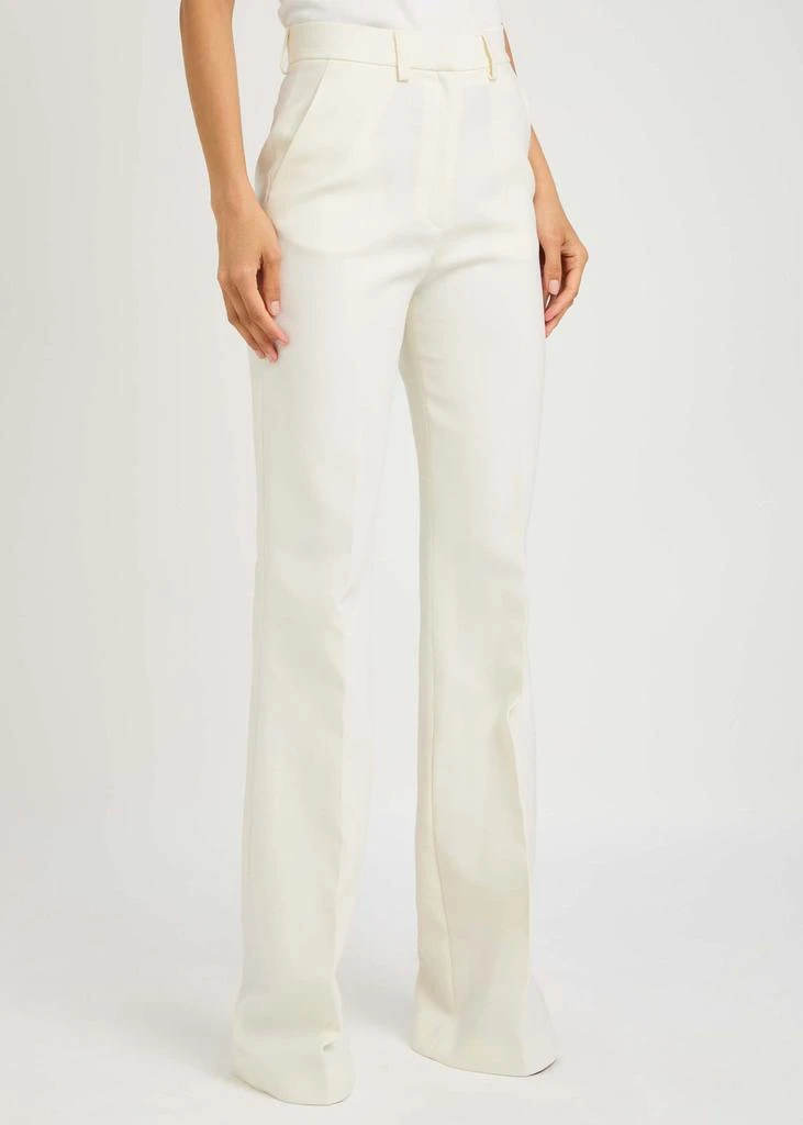 David Koma Flared straight-leg stretch-wool trousers 2