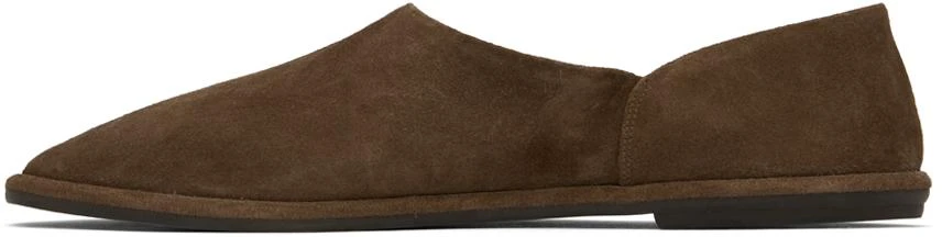 The Row Brown Canal Slip On Loafers 3