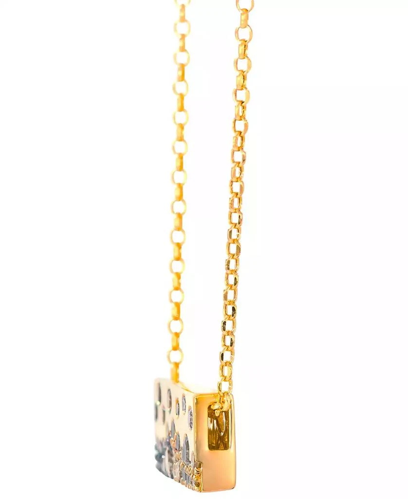 Le Vian Chocolate Ombré Diamond (.76 ct. t.w.) Pendant Necklace in 14k Honey Gold 3