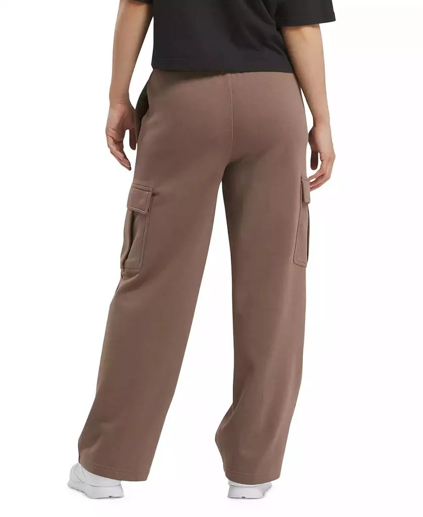 Reebok Women's Identity Mid-Rise Fleece Cargo Sweatpants 2