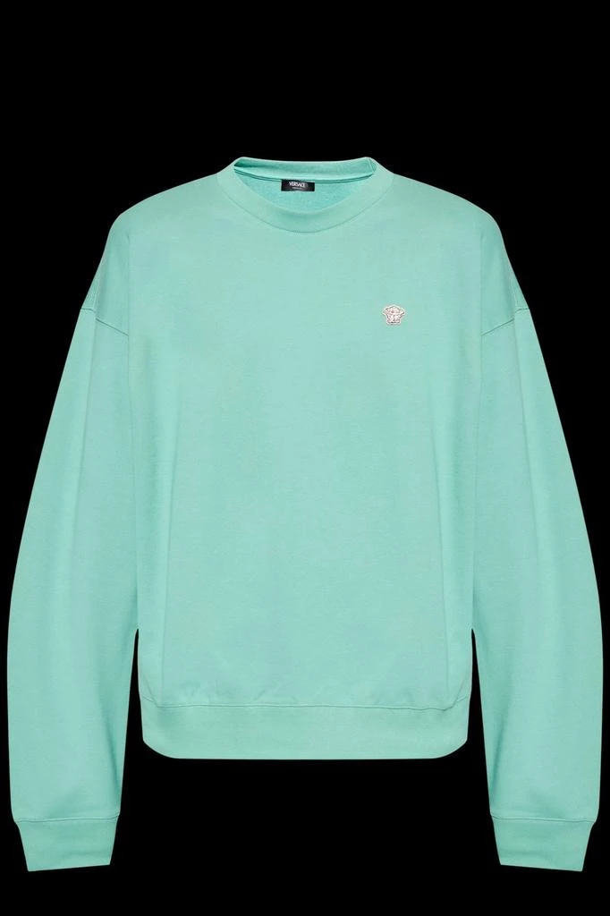 Versace Versace Medusa Head Patch Crewneck Sweatshirt 1