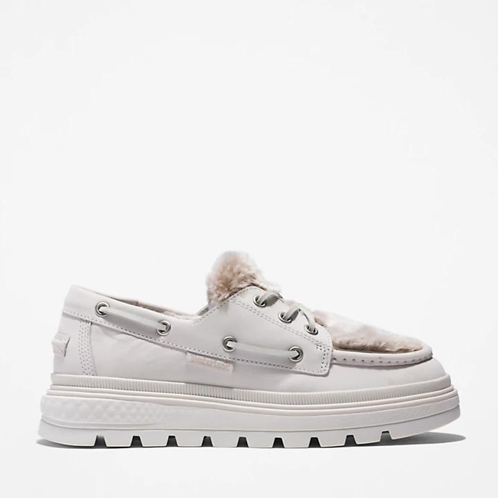 Timberland Ray City Warm-lined Boat Shoe for Women in White