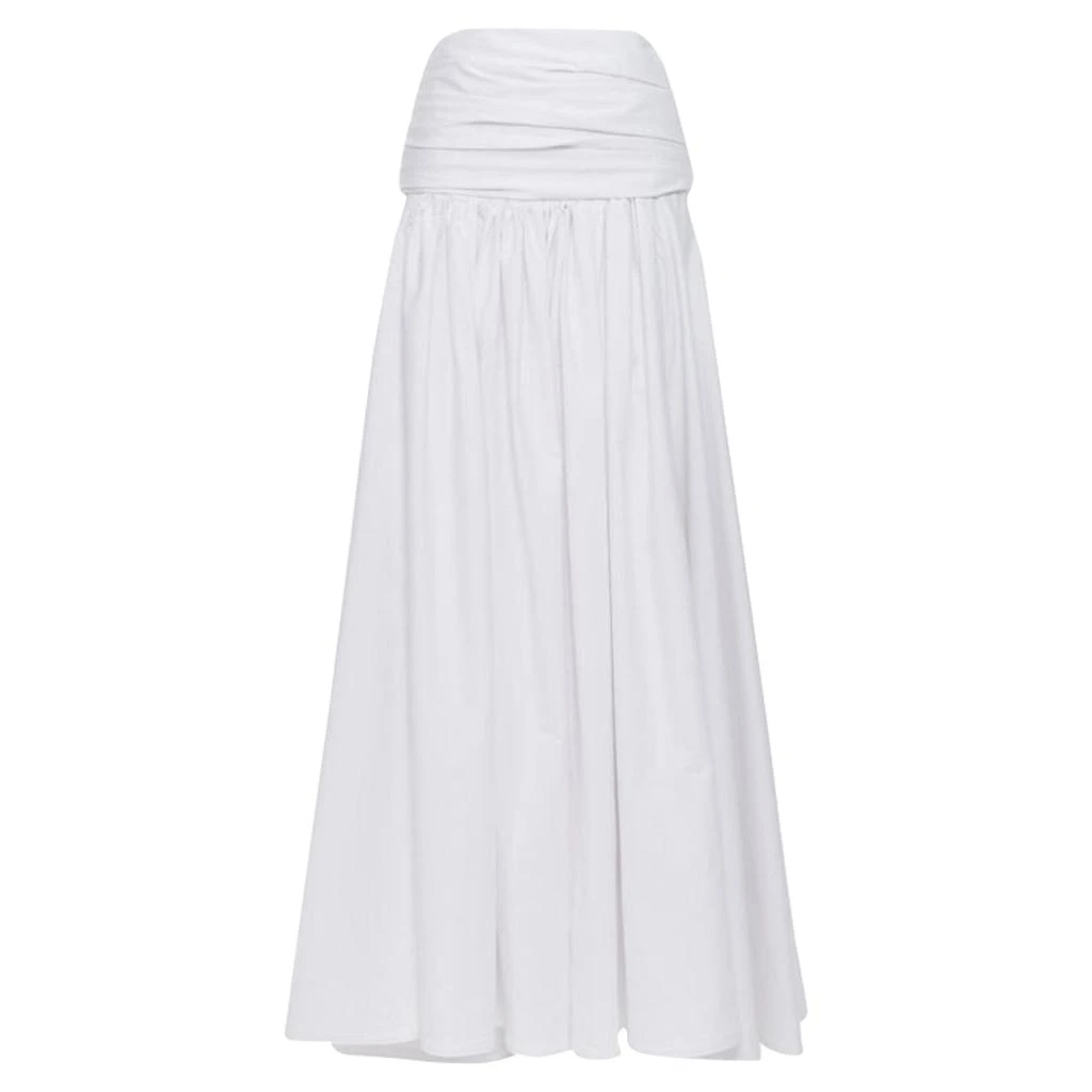 Maticevski ruched pleated maxi dress 1
