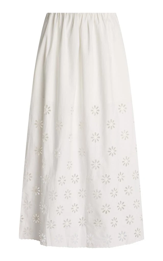Posse Posse Exclusive Riviera Cecilia Cotton Maxi Skirt - Moda Operandi