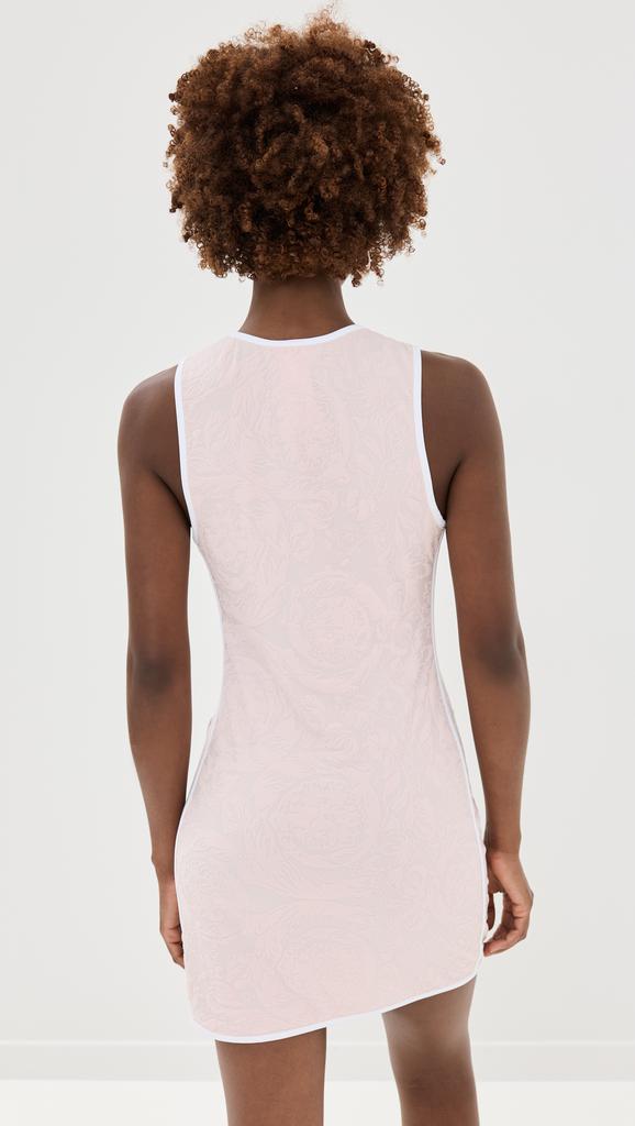 Versace Swim Robe Baroque Jacquard Dress