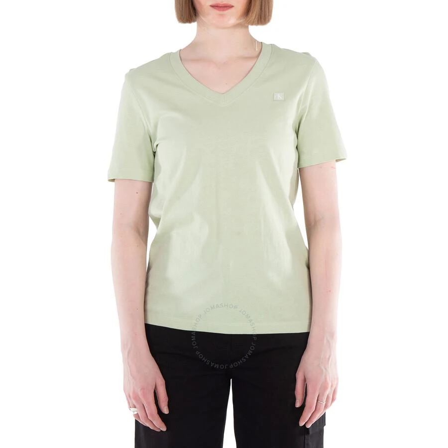 Calvin Klein Embro Badge Cotton T-Shirt 1