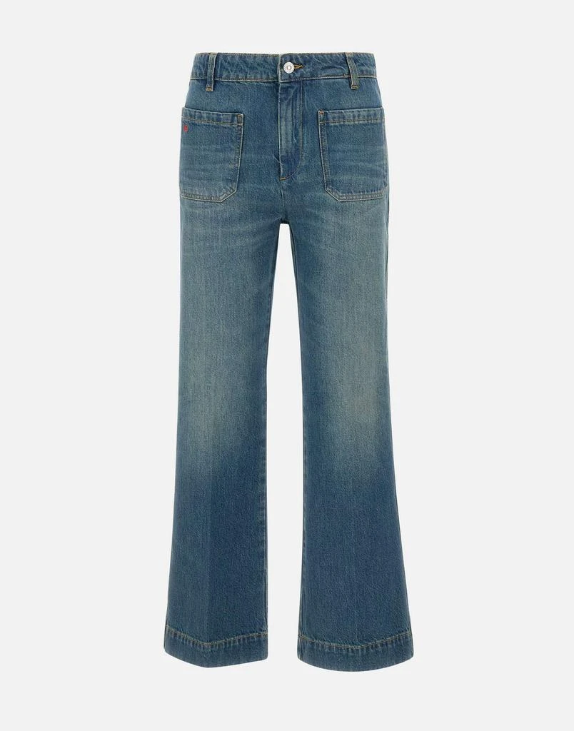 Victoria Beckham "Alina" Wide leg jeans 1