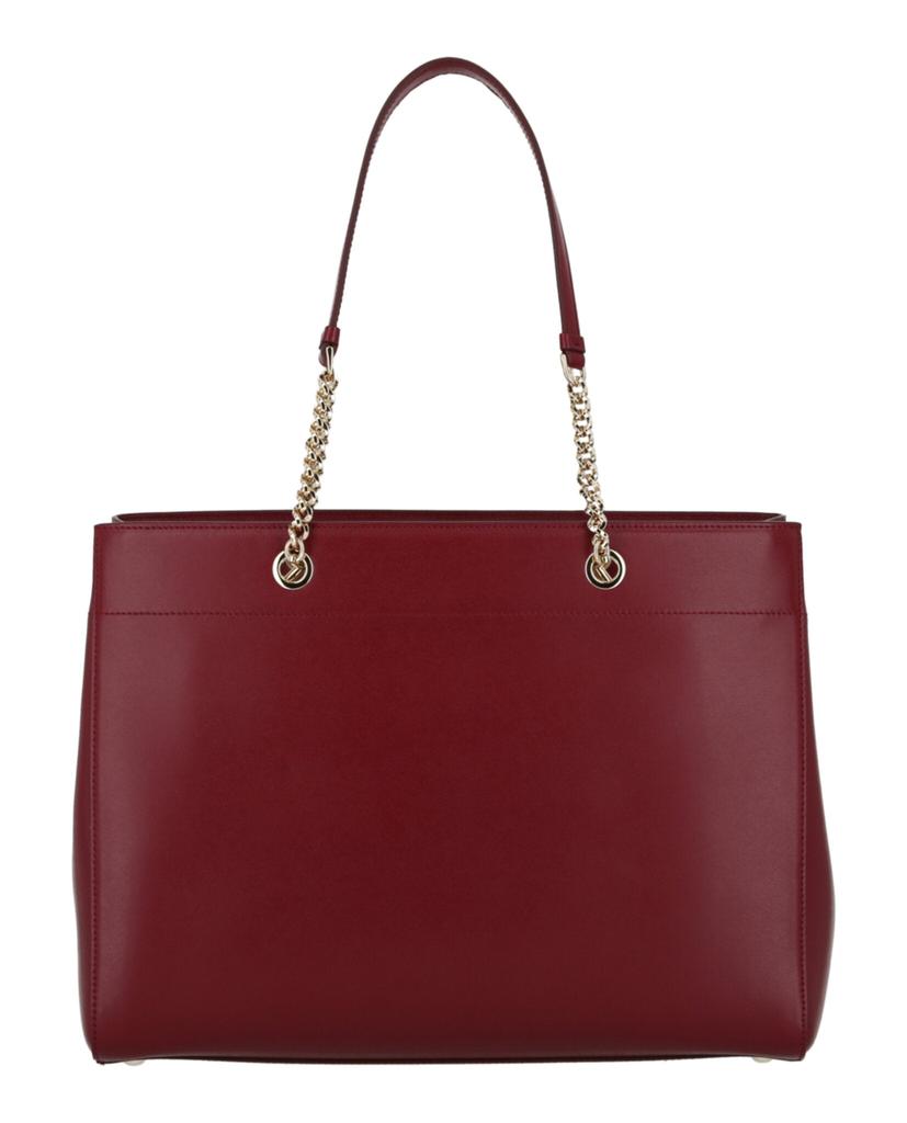 【SALVATORE FERRAGAM】VARA BOW TOTE BAG Salvatore Ferragamo Nylon Patent Leather Trim Vara Bow Tote