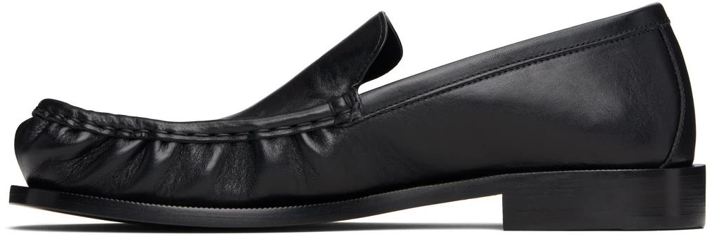 Dries Van Noten Black Leather Loafers 3