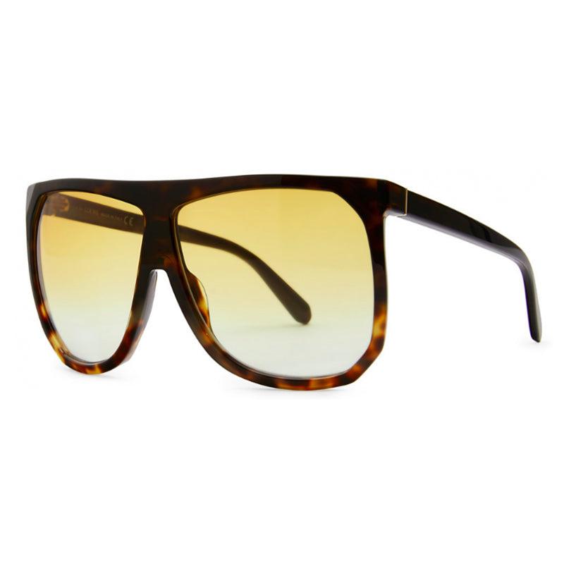 Loewe Loewe Square Full Rim, with a Dark Havana frame and Brown Gradient lens.