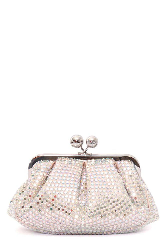 Weekend Max Mara Weekend Max Mara Wkalama Small Satin Pasticcino Bag