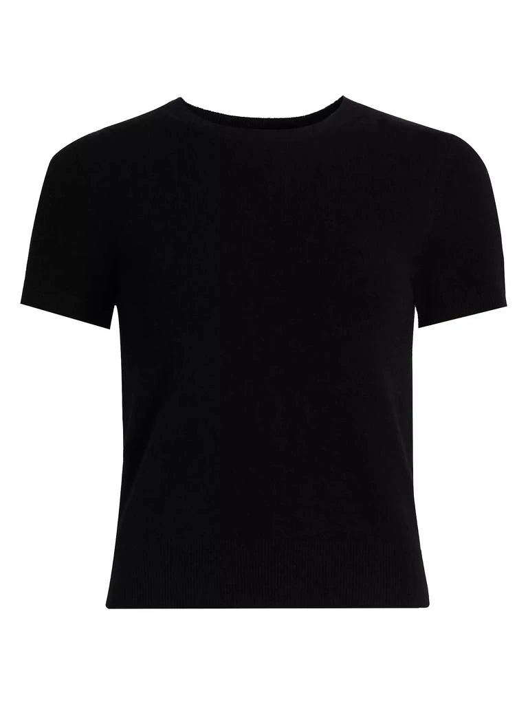 Vince Wool & Cashmere Short-Sleeve Sweater 1