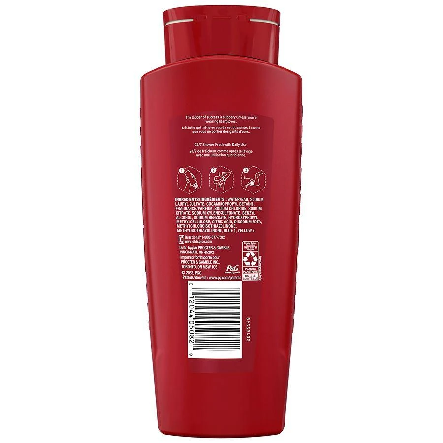 Old Spice Cleansing Body Wash for Men, 24/7 Shower Clean with Lasting Scent Crisp Orchard 5