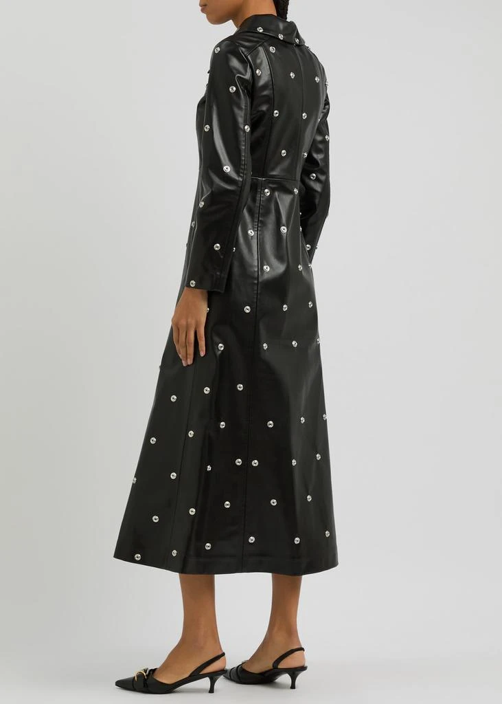 A.W.A.K.E MODE Stud-embellished faux leather coat 3