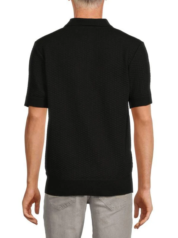 BUFFALO David Bitton Willians Johnny Collar Sweater Polo 2