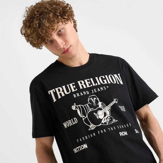 True Religion Men's True Religion World Tour Graphic T-Shirt 5