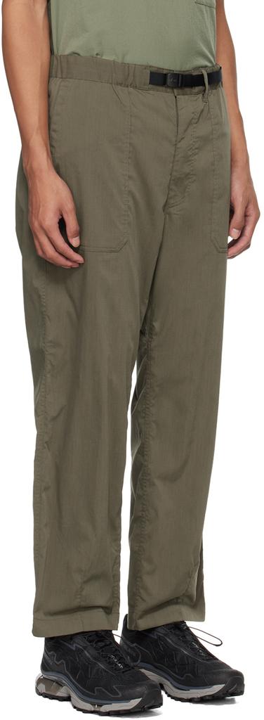 NANGA Khaki Takibi Trousers